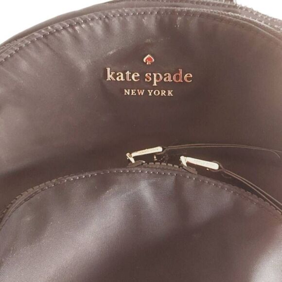 KATE SPADE Karissa Nylon Medium Backpack Black Classic Logo #wkru6586 - Picture 6 of 9